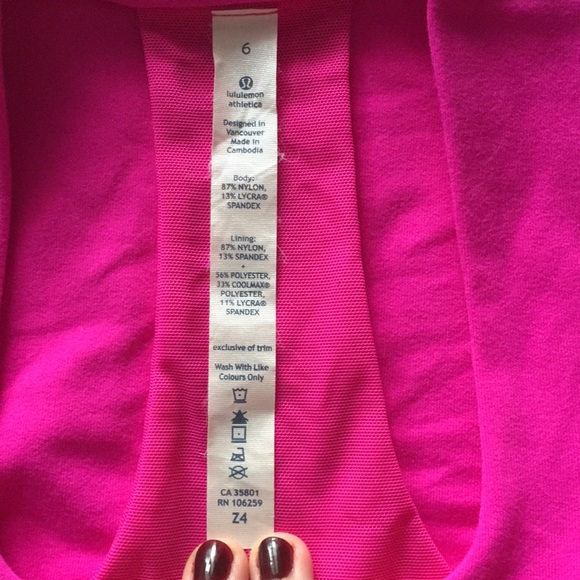 Lululemon Racerback - Picture 3 of 4